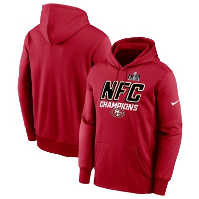 Толстовка San Francisco 49ers Nike 2023 NFC Champions Iconic&nbsp;– Scarlet