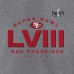 Футболка San Francisco 49ers Super Bowl LVIII Made it- Heather Gray