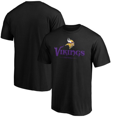 Футболка Minnesota Vikings Team Lockup - Black