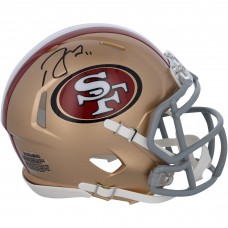 Brandon Aiyuk San Francisco 49ers Autographed Fanatics Authentic Speed Mini Helmet