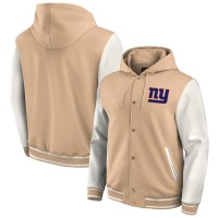 Куртка на кнопках New York Giants Darius Rucker Collection by Baseball Tri-Blend - Tan