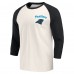 Футболка с рукавом 3/4 Carolina Panthers Darius Rucker Collection by Raglan - Black/White