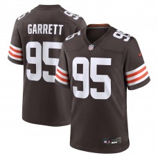 Игровая джерси Cleveland Browns Myles Garrett Nike Brown Team Game