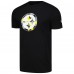 Pittsburgh Steelers New Era Black Camo Logo T-Shirt