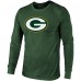 Футболка Jordan Love Green Bay Packers Majestic Threads Name & Number Long Sleeve Tri-Blend&nbsp;– Green