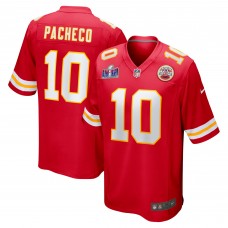 Игровая джерси Isiah Pacheco Kansas City Chiefs Nike Super Bowl LVIII Game - Red