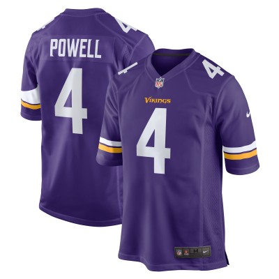 Игровая джерси Brandon Powell Minnesota Vikings Nike  Game -  Purple