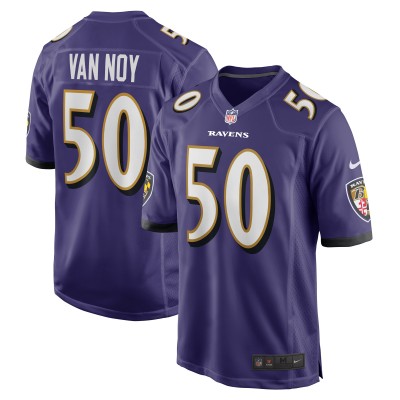 Игровая джерси Kyle Van Noy Baltimore Ravens Nike  Game -  Purple