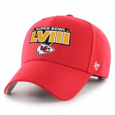 Бейсболка Kansas City Chiefs '47 Super Bowl LVIII MVP- Red