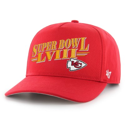 Бейсболка Kansas City Chiefs '47 Super Bowl LVIII Hitch- Red
