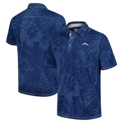 Поло Los Angeles Chargers Tommy Bahama Sport Santiago Paradise - Gray