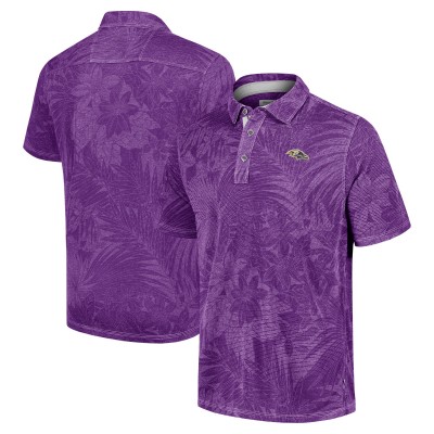 Baltimore Ravens Tommy Bahama Purple Sport Santiago Paradise Polo