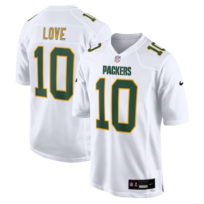 Игровая джерси Jordan Love Green Bay Packers Nike Fashion Game - White