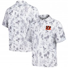 Поло Cincinnati Bengals Tommy Bahama Cabana Shores IslandZone Tri-Blend - Gray