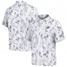 Поло Miami Dolphins Tommy Bahama Cabana Shores IslandZone Tri-Blend - Gray