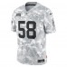 Игровая джерси Derrick Thomas Kansas City Chiefs Nike 2024 Salute to Service Retired Player Limited - Arctic Camo