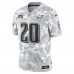 Игровая джерси Brian Dawkins Philadelphia Eagles Nike 2024 Salute to Service Retired Player Limited - Arctic Camo