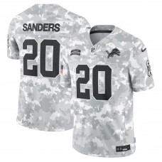 Игровая джерси Barry Sanders Detroit Lions Nike 2024 Salute to Service Retired Player Limited - Arctic Camo