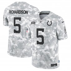 Игровая джерси Anthony Richardson Indianapolis Colts Nike 2024 Salute to Service Limited - Arctic Camo