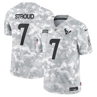 Игровая джерси C.J. Stroud Houston Texans Nike 2024 Salute to Service Limited - Arctic Camo