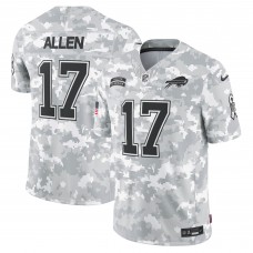 Игровая джерси Josh Allen Buffalo Bills Nike 2024 Salute to Service Limited - Arctic Camo