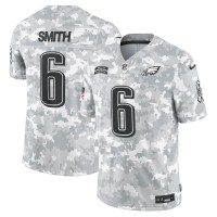 Игровая джерси DeVonta Smith Philadelphia Eagles Nike 2024 Salute to Service Limited - Arctic Camo