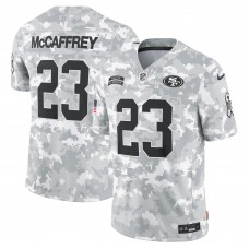 Игровая джерси Christian McCaffrey San Francisco 49ers Nike 2024 Salute to Service Limited - Arctic Camo