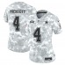 Игровая джерси Женская Dallas Cowboys Dak Prescott Nike Arctic Camo 2024 Salute to Service Limited