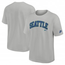 Seattle Seahawks Nike Gray Rewind Statement Max90 T-Shirt