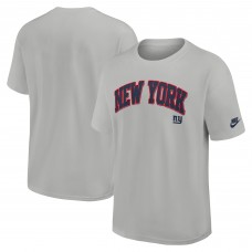 New York Giants Nike Gray Rewind Statement Max90 T-Shirt