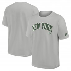 New York Jets Nike Gray Rewind Statement Max90 T-Shirt New York Jets Nike Gray Rewind Statement Max90 T-Shirt