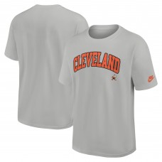Футболка Cleveland Browns Nike Gray Rewind Statement Max90