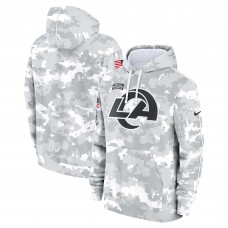 Толстовка Los Angeles Rams Nike 2024 Salute to Service Club Fleece - Arctic Camo