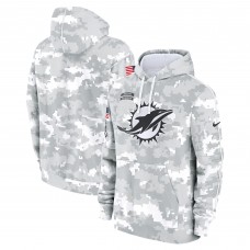 Толстовка Miami Dolphins Nike 2024 Salute to Service Club Fleece - Arctic Camo