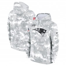 Толстовка New England Patriots Nike 2024 Salute to Service Club Fleece - Arctic Camo