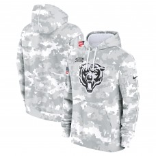 Толстовка Chicago Bears Nike 2024 Salute to Service Club Fleece - Arctic Camo