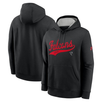 Толстовка Atlanta Falcons Nike Black Rewind Club Logo