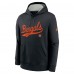 Cincinnati Bengals Nike Black Rewind Club Logo Pullover Hoodie