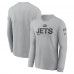 Футболка с длинным рукавом New York Jets Nike 2024 Salute To Service - Gray
