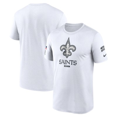 Футболка New Orleans Saints Nike 2024 Salute To Service Legend Performance - White