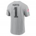 Футболка Jalen Hurts Philadelphia Eagles Nike 2024 Salute To Service Name & Number - Gray