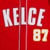 Джерси Travis Kelce Kansas City Chiefs Pro Standard Mesh Button-Up Baseball - Red