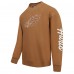 Кофта Jalen Hurts Philadelphia Eagles Pro Standard Pullover Crewneck - Brown