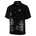 Рубашка с коротким рукавом Cincinnati Bengals Tommy Bahama Hibiscus Camp - Black
