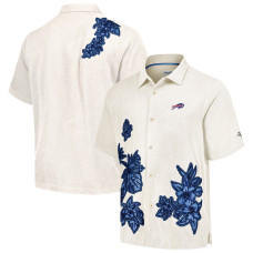 Рубашка Buffalo Bills Tommy Bahama White Hibiscus Camp
