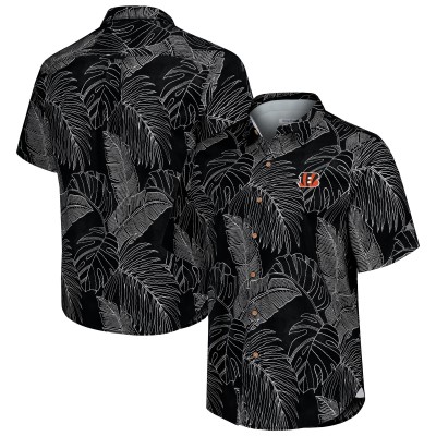 Рубашка Cincinnati Bengals Tommy Bahama Sport Vine Line - Black