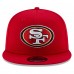 Бейсболка San Francisco 49ers New Era Super Bowl LVIII Side Patch 9FIFTY - Scarlet