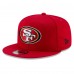 Бейсболка San Francisco 49ers New Era Super Bowl LVIII Side Patch 9FIFTY - Scarlet
