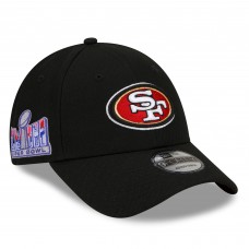 Бейсболка San Francisco 49ers New Era Super Bowl LVIII Side Patch 9FORTY- Black