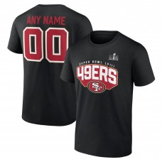 Именная футболка San Francisco 49ers Super Bowl LVIII Name & Number - Black